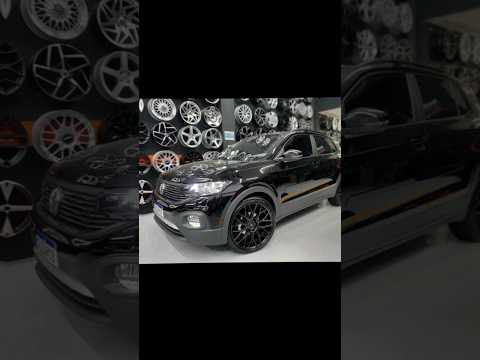 #tbt Projeto que montamos em 2021. #vw Tcross Sense: stg1 + rodas Victoria aro 20" + delete Chrome.