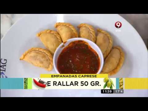 Receta de hoy: empanadas fritas de caprese