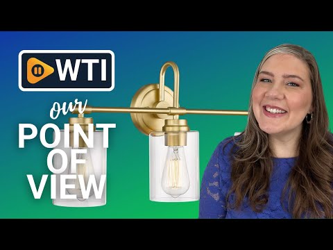 AKEZON Gold Bathroom Light Fixtures - WTI product video review