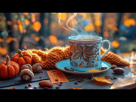 Autumn Café Music | Bossa Nova Relaxante & Jazz Mix Manhã for Cozy Mornings