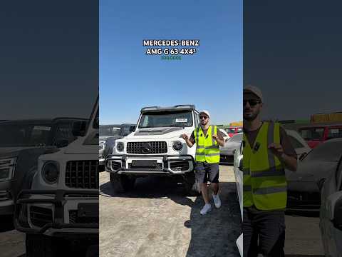 500.000$ lıq MERCEDES-AMG G 63 4X4² AUKSİONDA