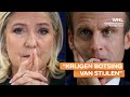 Frankrijk maakt zich op voor cruciaal tv-debat tussen Macron en Le Pen