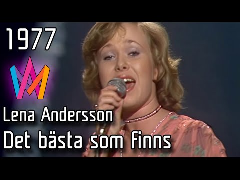 Melodifestivalen 1977 – 01. Det bästa som finns – Lena Andersson