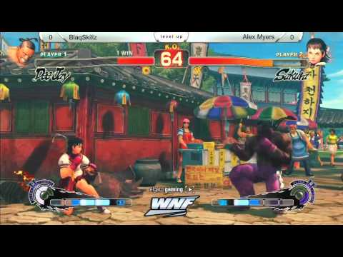 SSF4AE BlaqSkillz vs Alex Myers - WNF 1.7