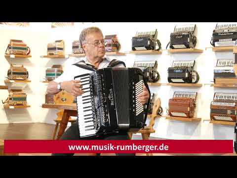 Akkordeon - Beltuna Prestige IV 96 P - gespielt von Fredi Gradinger