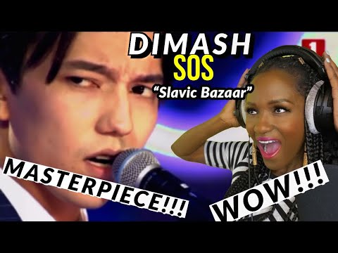 SINGER REACTS: DIMASH - S.O.S  Slavic Bazaar 🤯|💖