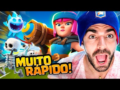 USEI O DECK MAIS RÁPIDO DE LAN