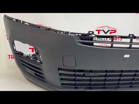 Fits Peugeot Partner 2018-2023 Front Bumper Without PDC With Tow Eye Cover Black video