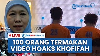 LIVE: Video Hoaks Gubernur Jatim Khofifah Makan Korban, 100 Orang Tertipu Tawaran Motor Murah