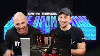 IDK - ONCE UPON A TIME (FREESTYLE) ft. Denzel Curry REACTION!!! | SIMON SPITS BARS!! 🤣
