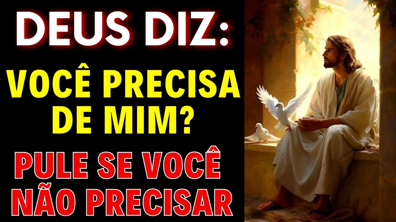 🔴 VOCÊ é ABENÇOADO se encontrou ESTE vídeo HOJE | DEUS enviou esta MENSAGEM... #mensagemdedeus
