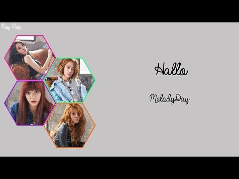 MelodyDay - Hallo Color Coded [Han|Rom|Eng Lyrics]