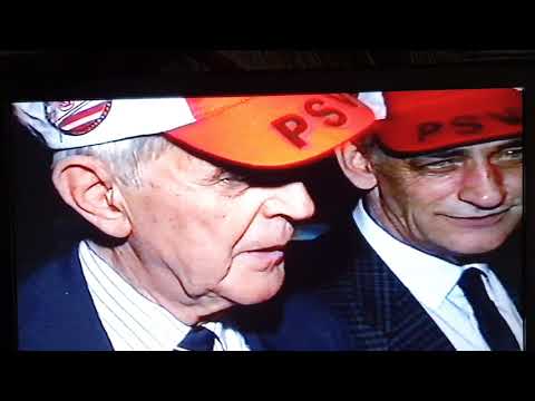 PSV kampioen 1988-1989 Journaal + Frits Philips + Huldiging