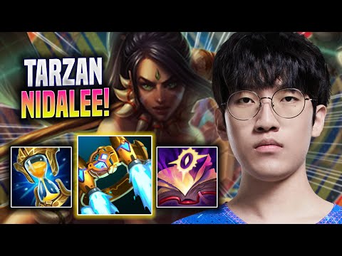 TARZAN IS SO CLEAN WITH NIDALEE! - LNG Tarzan Plays Nidalee JUNGLE vs Graves! | Season 2022