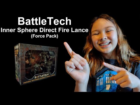 BattleTech: Inner Sphere Direct Fire Lance (Force Pack) Miss Rocks unboxing