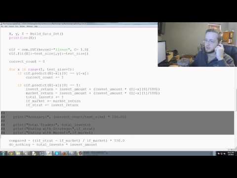 Learn Scikit Learn Machine Learning Tutorial for investing with Python ...