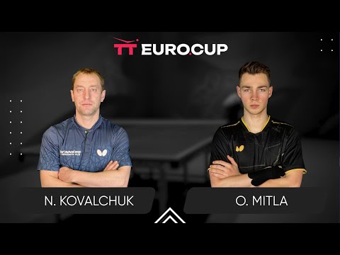 12:30 Nazarii Kovalchuk - Oleksii Mitla 15.10.2025 TT Euro.Cup Ukraine Star. TABLE 3