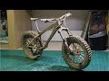 DIY Miniature Mountain Bike Made Out Of Cardboard
