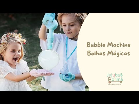Bubble Machine Bolhas Mágicas - Tutorial