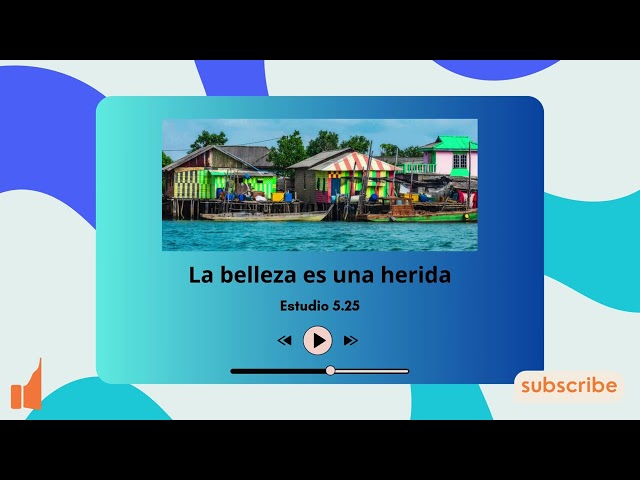 Vídeo relacionado con La belleza es una herida (Narrativa)