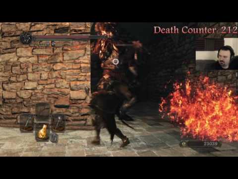 Dark Souls II: Scholar of the First Sin pt169 - A Giant, a Small Room, What Could Go Wrong?