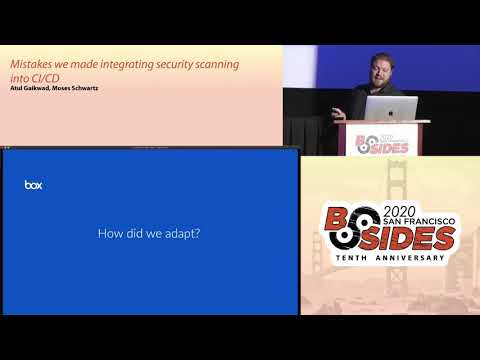 Image thumbnail for talk Mistakes Made Integrating Security Scanning into CI/CD