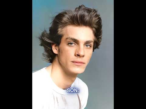 Eric Roberts and his parents