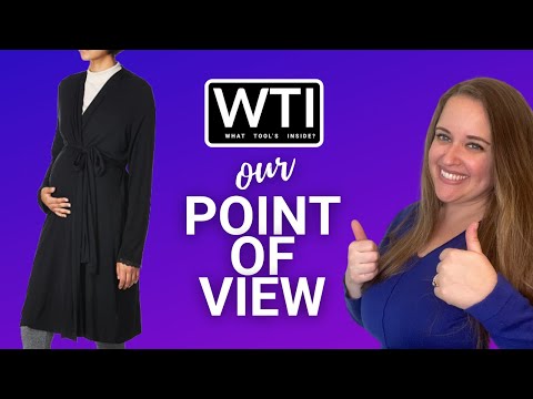 Motherhood Maternity Tie Front Robes - WTI product video review