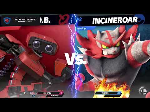 ABU 91: Play the Hero - Waga vs Tenzing - SSBU Singles