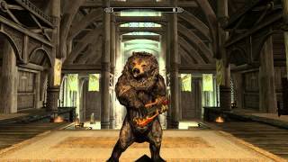 Skyrim.Мишка бард