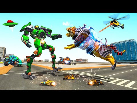 Optimus Prime Multiple Transformation jet robot car Game 2022 Gameplay
