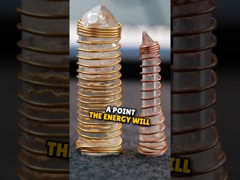 Why I wire wrap crystals for making orgonite #shorts