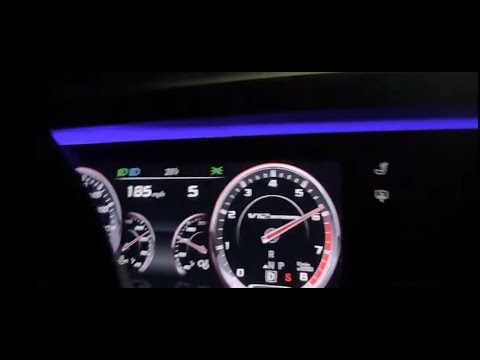 Thumbnail for Mercedes-Benz S-class W222 S65 AMG v12 Biturbo top speed limit! 190mph Fly-by by Mercedes-Benz S-Class (W222)