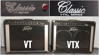 Video thumbnail for Peavey Classic VT vs VTX by Johan Segeborn