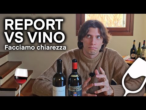 REPORT vs VINO: FACCIAMO CHIAREZZA 🍷👀