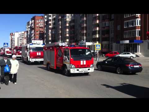 Парад пожарных 30.04.2011
