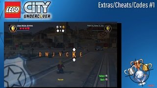 LEGO City Undercover - Codes/Extras/Cheats #1 - PS4