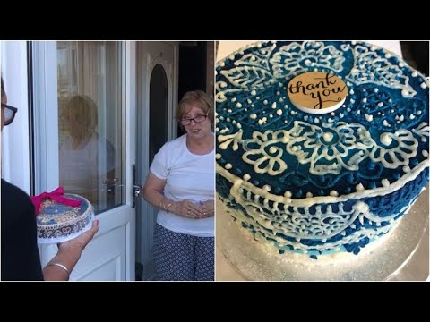 These women bake cakes for hidden heroes of the Coronavirus pandemic: "Thanks for what you’re doing"