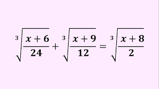Amazing Math Hacks to Solve This Radical Equation