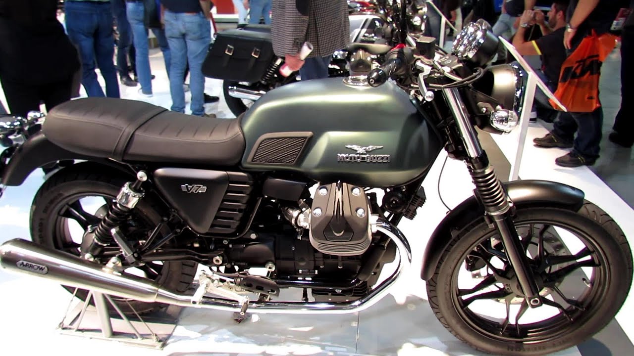 2014 Moto Guzzi V7 Stone Walkaround