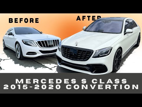 2015 MERCEDES S550 / S63 AMG W222 CONVERSION INCREDIBLE TRANSFORMATION