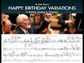 [92nd Birthday!] John Williams: Happy Birthday Variations (1995) orchestral score reduction