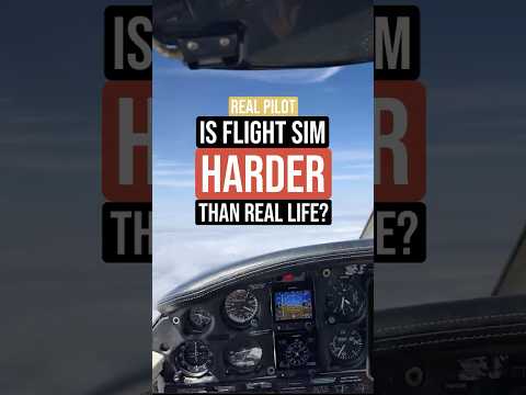 Flight Sim Harder Than Real Life?