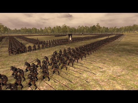 4700 Isengard Pikes vs 7000 Rohan Cavalry