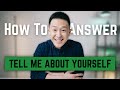 Tell Me About Yourself Structure A Strong Answer