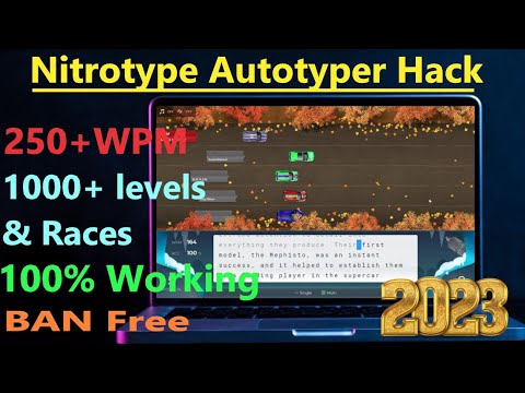 How To Get Nitrotype Autotyper Bot Hack In Window Macos Linux Not Bannable
