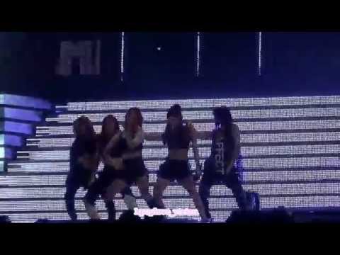 【HD】[Fancam] 150523 DREAM CONCERT 4minute Crazy (Hyuna focus)