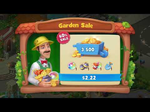 GARDENSCAPES CUSTOM LEVEL 3763-3764-3765 | Gameplay ( iOS,Android )