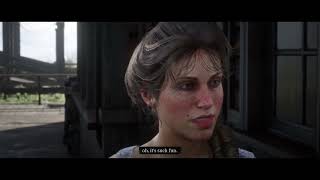 John Runs Into Mary-Beth After The Gang Falls Apart - Red Dead Redemption 2