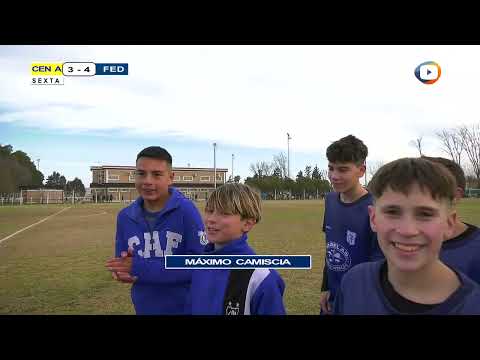 La 6ta División de Federación venció a Centenario 4 a 3 y jugará  el clásico en la Final con Huracán